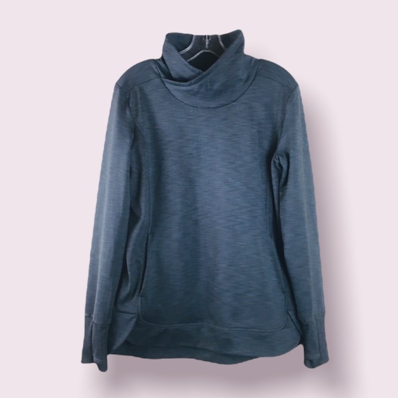 Athleta Track Pullover Sweat Shirt - Picture 2 of 5